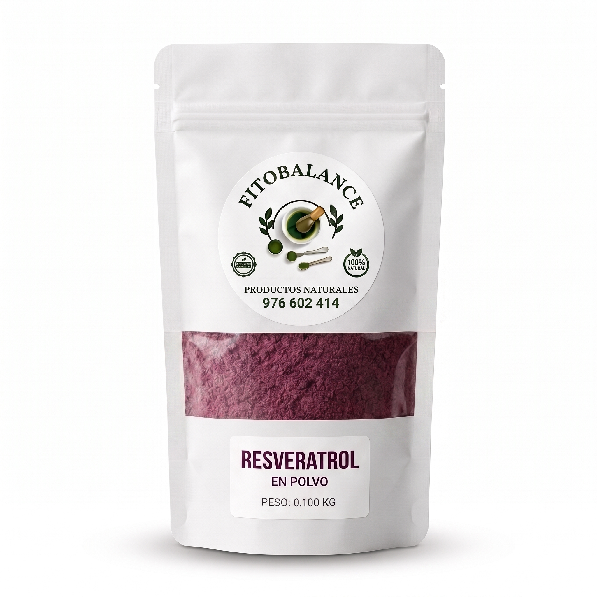 Resveratrol en polvo 100 gramos